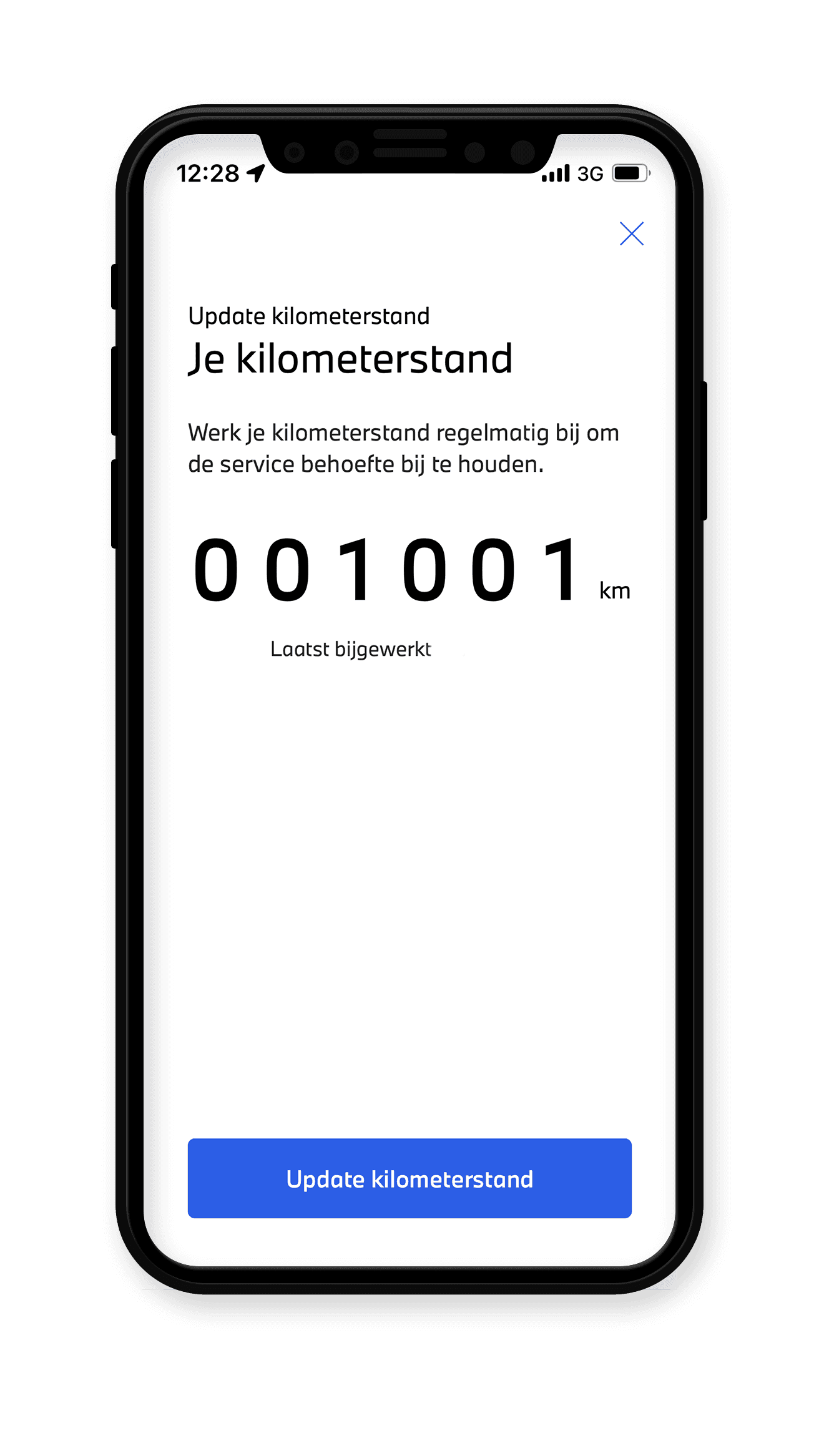 alphabet app update kilometers