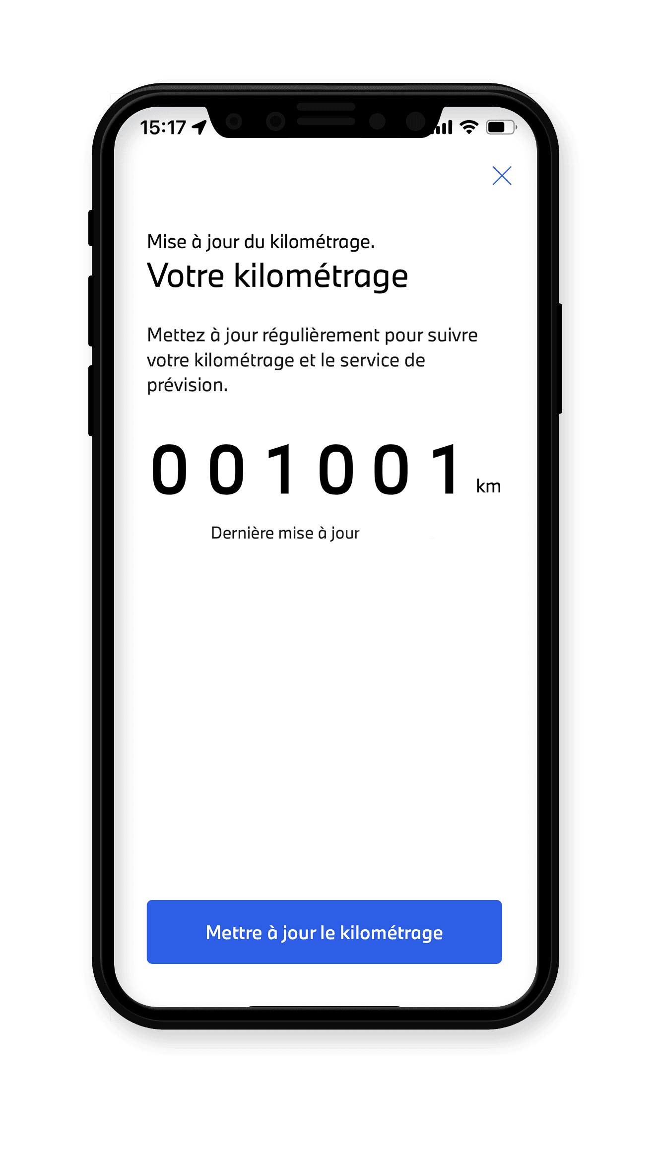 alphabet app update kilometers